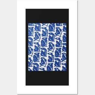 Blue nude Henri Matisse abstract art Posters and Art